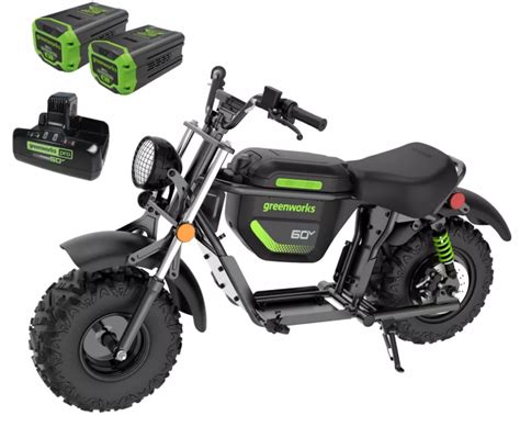 greenworks mini bike